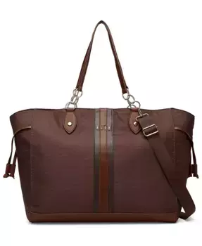 Элегантная дорожная сумка Weekender Monogram объемом 32 литра Elle, коричневый