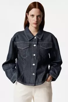 Элегантная джинсовая куртка & Other Stories, синий