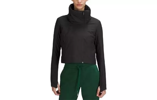 Элегантная городская куртка женская Lululemon, черный