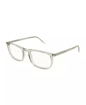 Элегантная кожаная сумка через плечо Saint Laurent, серый