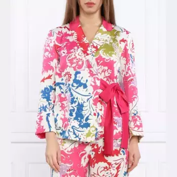 Элегантная куртка дьякона классического кроя Max&Co., розовый