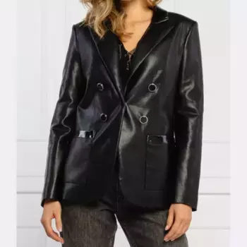 Элегантная куртка Flaminia классического кроя Pinko, черный