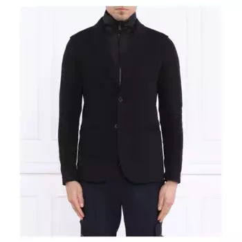 Элегантная куртка классического кроя Armani Exchange, черный