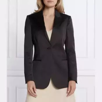 Элегантная куртка классического кроя Calvin Klein, черный