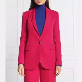 Элегантная куртка классического кроя Liu Jo, фуксия