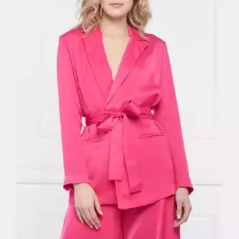Элегантная куртка классического кроя Liu Jo, фуксия