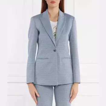 Элегантная куртка классического кроя Liu Jo, синий