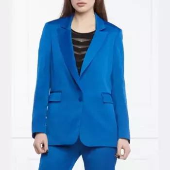 Элегантная куртка классического кроя Liu Jo, синий