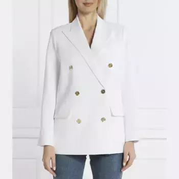 Элегантная куртка классического кроя Michael Kors, белый
