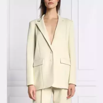 Элегантная куртка классического кроя Patrizia Pepe, бежевый