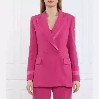 Элегантная куртка классического кроя Patrizia Pepe, розовый