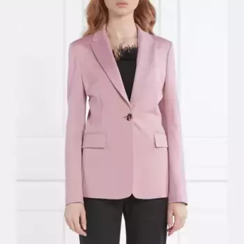 Элегантная куртка классического кроя Pinko, розовый