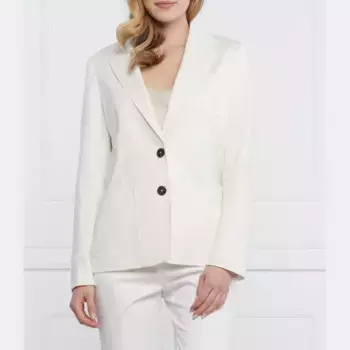 Элегантная куртка классического кроя с добавлением белья Peserico, белый