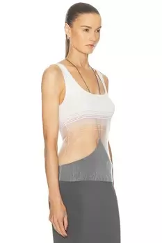 Элегантная майка на бретелях Grace Ling, цвет Snow