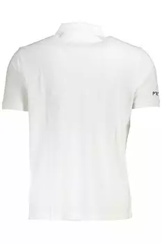 Элегантная мужская рубашка-поло из хлопка La Martina, белый