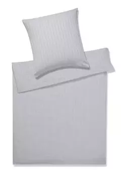 Элегантная наволочка для постельного белья 7013 Челси I размер 80х80 см I цвет 19 серебро I чистый хлопок Elegante