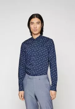 Элегантная рубашка DITSY SHIRT Scotch & Soda, темно-синий