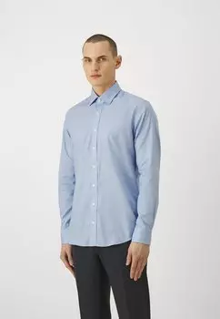 Элегантная рубашка ENGINEERD STRUCTURED SLIM SHIRT Michael Kors, Светло-синий