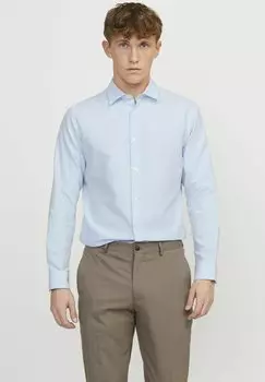 Элегантная рубашка Jack & Jones, кашемировый синий
