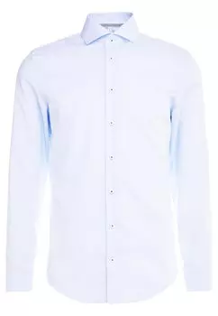 Элегантная рубашка Kent Slim Fit Contrast Seidensticker, цвет light blue