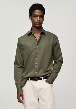 Элегантная рубашка Mango, оранжевый