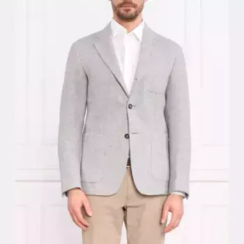 Элегантная шерстяная куртка 17 j224b009lf свободного кроя Joop!, серый