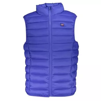 Элегантная синяя куртка без рукавов Geographical Norway