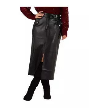 Элегантная юбка миди Aaiko, черный