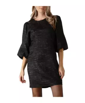 Элегантное короткое платье Minus, черный