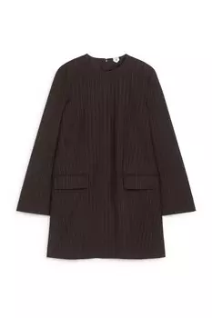 Элегантное платье Arket, коричневый