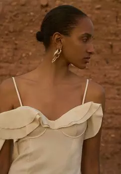 Элегантное платье Calliope, белое