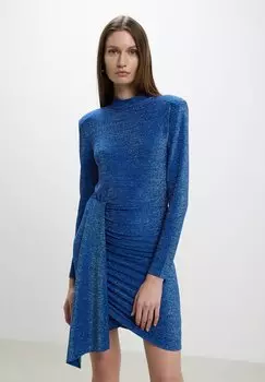 Элегантное платье Calliope, синее