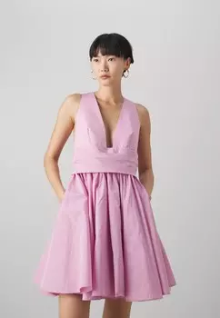 Элегантное платье Casalfermo Abito Pinko, розовое