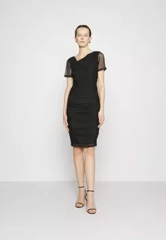 Элегантное платье DKNY, черный
