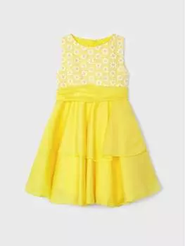 Элегантное платье Mayoral, желтый