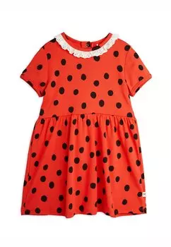 Элегантное платье Mini Rodini, красный