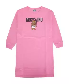 Элегантное платье Moschino, розовый