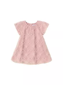 Элегантное платье обычного кроя 1982 Mayoral, розовый