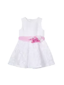 Элегантное платье обычного кроя 3918 Mayoral, белый