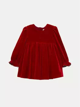 Элегантное платье обычного кроя Abel & Lula, красный