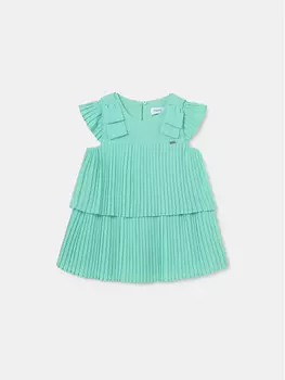 Элегантное платье обычного кроя Mayoral, зеленый