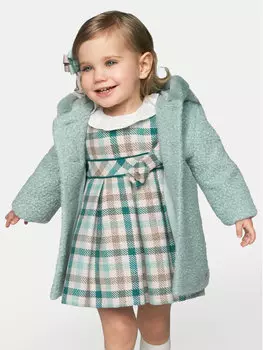 Элегантное платье обычного кроя Mayoral, зеленый