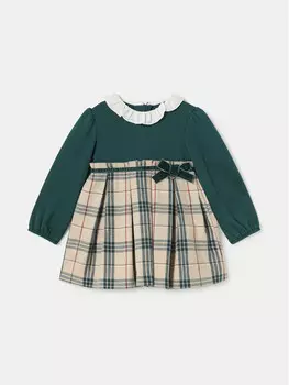 Элегантное платье обычного кроя Mayoral, зеленый