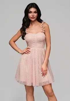 Элегантное платье Ombre, бежевый