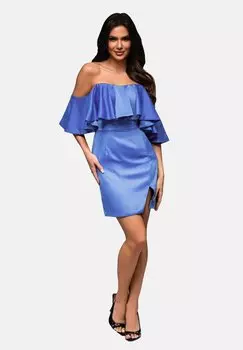 Элегантное платье Ombre, синий