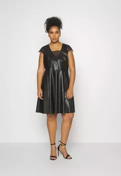 Элегантное платье Oncminja Dress ONLY Curve, черный