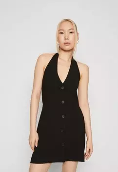 Элегантное платье Onlwilly Halterneck Dress ONLY, черный