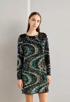 Элегантное платье ПЛАТЬЕ b.young, черный микс