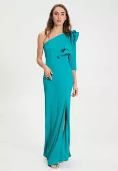 Элегантное платье Rinascimento, зеленое