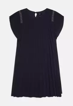 Элегантное платье ROBE IKKS, темно-синий